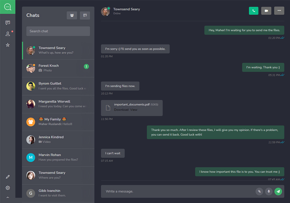Soho Chat and Discussion Platform Preview